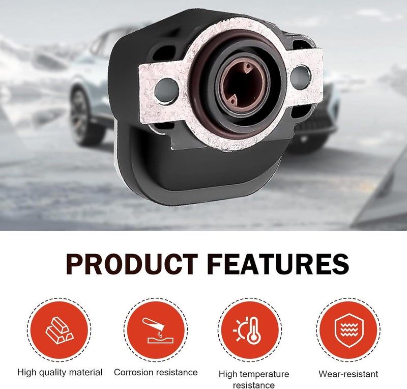 pinflaw Throttle Position Sensor, 5017479AA Throttle Body Position Sensor Accelerator, 3 Pin Engine TPS with Screws Accessories, Compatible with Dodge Jeep Grand Cherokee (Black) - Image 4